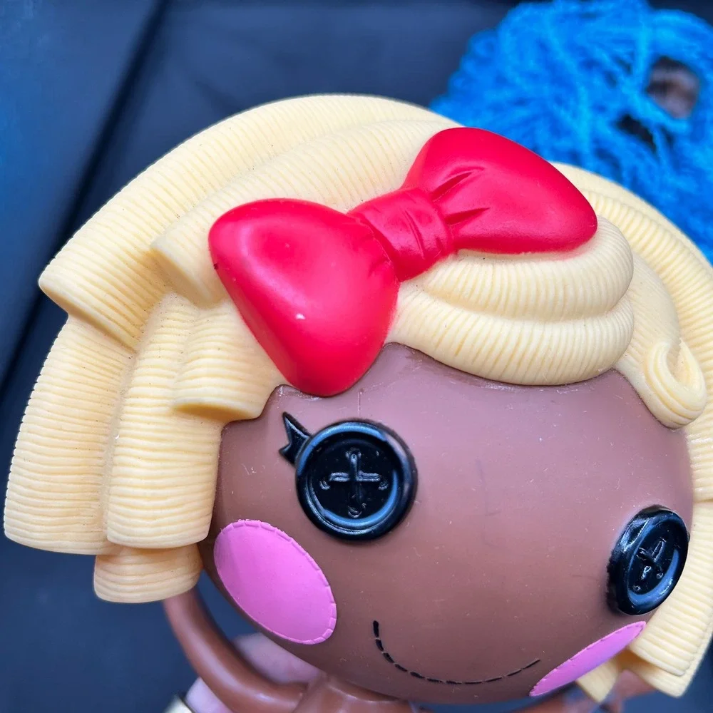 Lalaloopsy Doll Lot MGA 2009 Dot Starlight and 2013 Blue Mermaid Yarn Hair